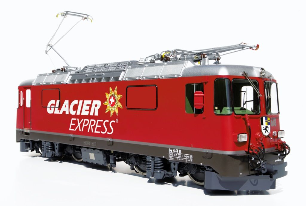 Farbe rot, Lampentyp eckig, Wappen "Bonaduz", Design Glacier Express